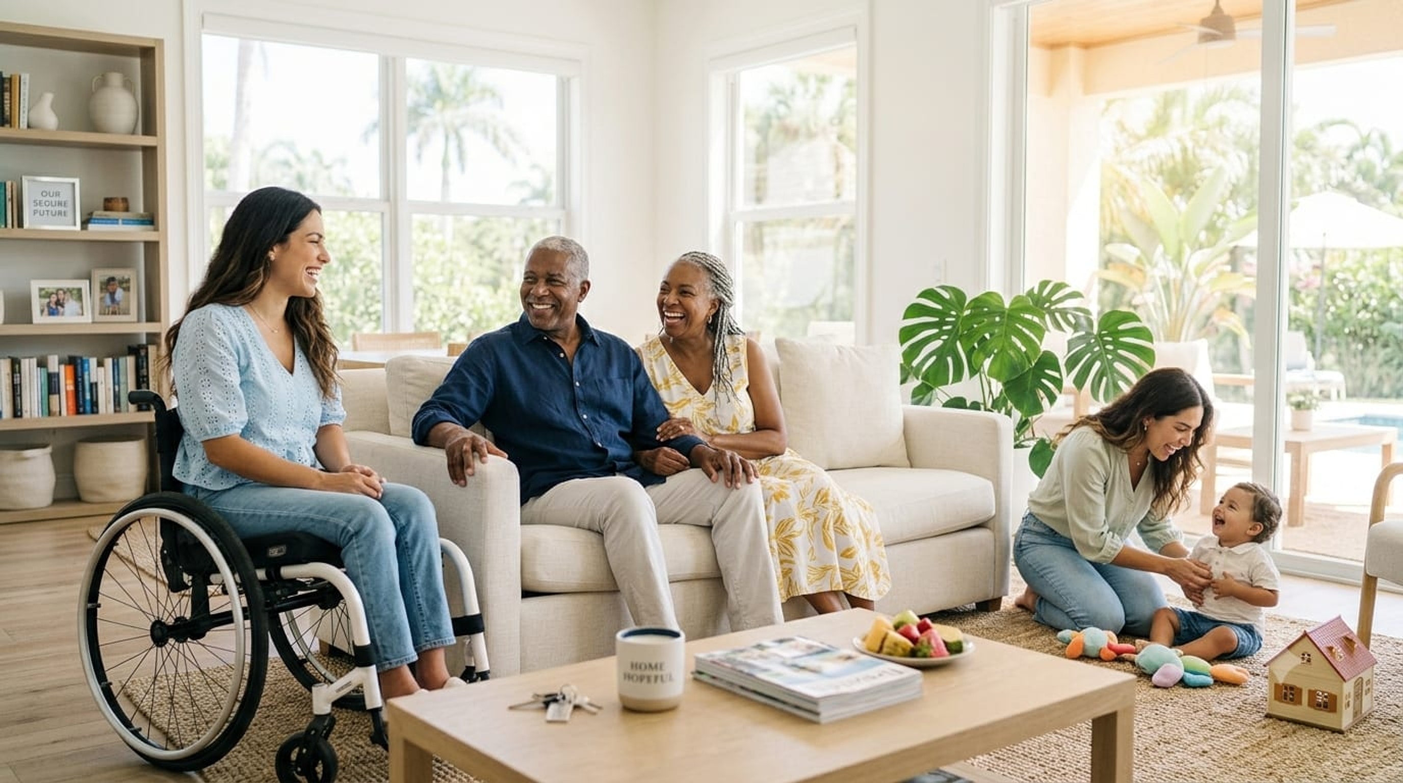 Personas gravemente lesionadas de Florida y sus familias, a quienes sirve el fideicomiso